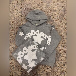 Grey Star Spider Hoodie